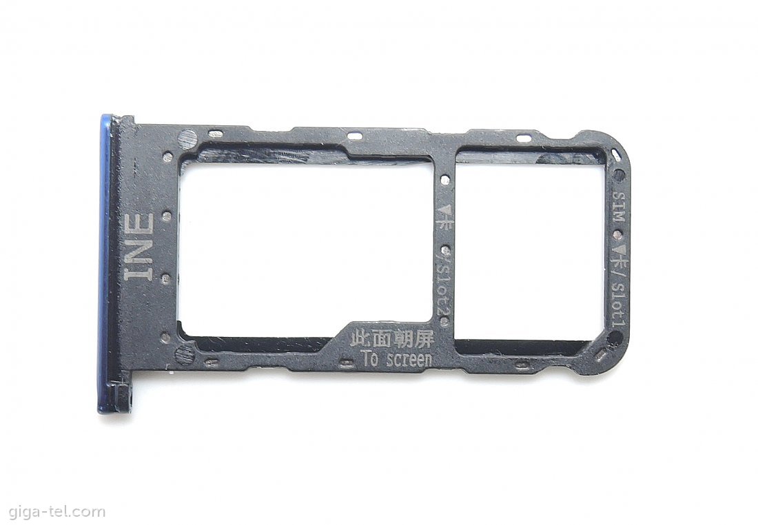 Huawei Nova 3i / P Smart Plus SIM tray blue