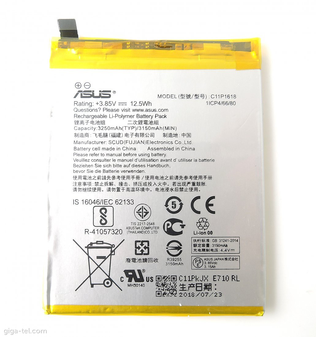 Asus C11P1618 battery OEM