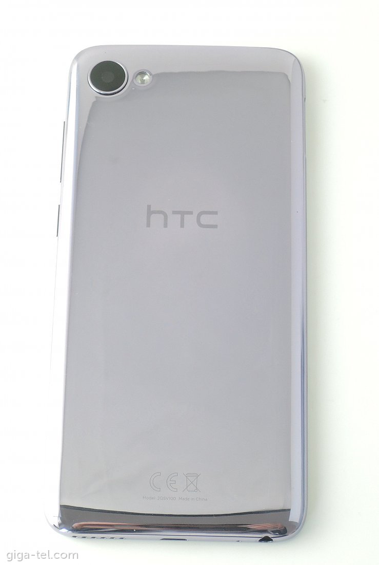 HTC Desire 12 battery cover silver purple