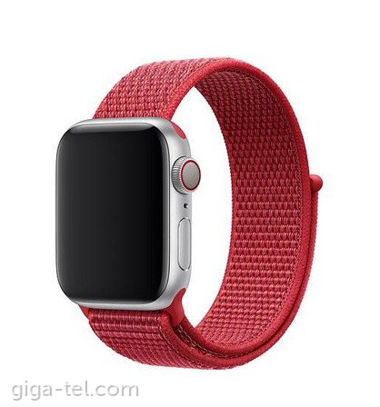 Apple Watch 38/40mm Nylon strap red