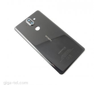 Nokia 8 Sirocco battery cover black