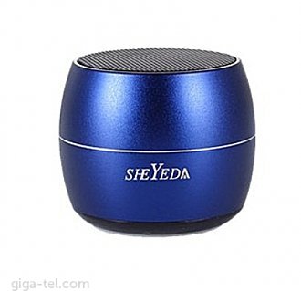 TWS Sheyeda Mini bluetooth speaker blue