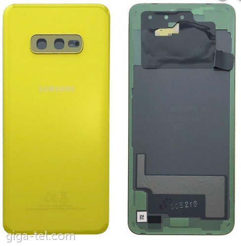 Samsung G970F battery cover yellow