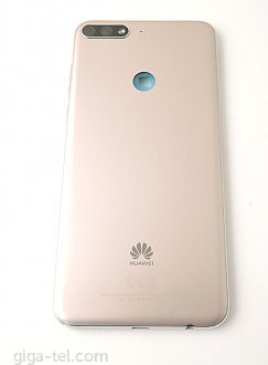 Huawei Y7 Prime 2018 battery cover gold