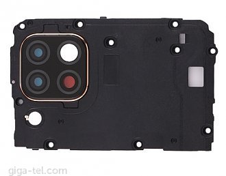 Huawei P40 Lite antenna+camera frame+glass black