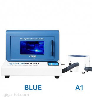 Forward blue laser separation machine for iPhone cover and LCD+air purifier