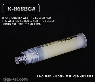 Soldering flux K-868BGA SET