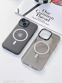 Edivia TPU + camera protection magnetic cover iPhone 12 black
