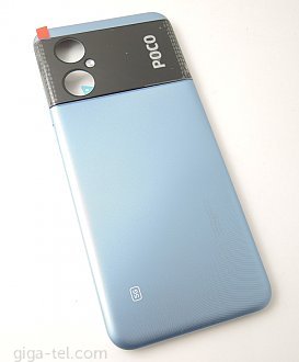 Xiaomi Poco M4 5G battery cover blue