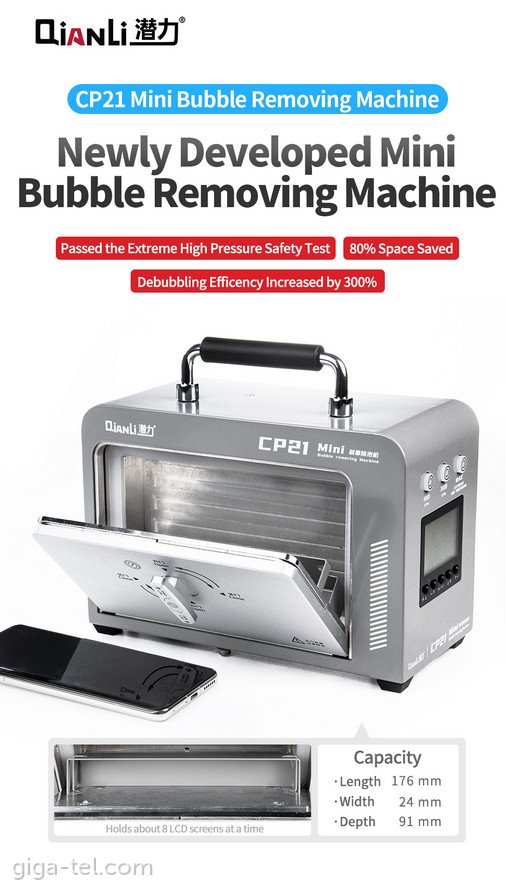 Qianli CP21 mini bubble removing machine