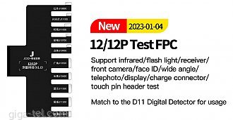 JCID-D11 test cable / flex FPC for iphone 12,12 Pro