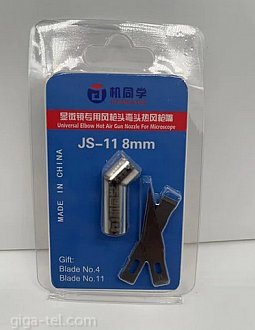 JTX Elbow hot air nozzle JS-11