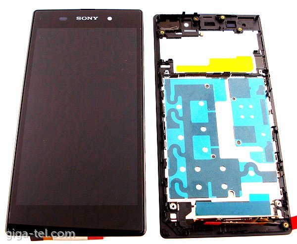 expeditie Spreek uit oogsten Sony Xperia Z1 C6903 front cover+LCD+touch black - 1276-5214