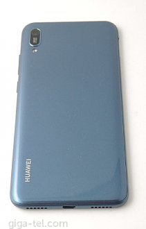 Huawei Y6 2019 battery cover blue