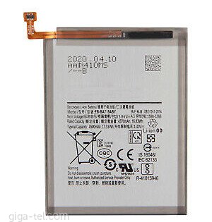 4500mAh - Samsung A715F / A71 - BYD cell + OEM label / same quality as genuine