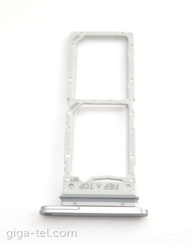 Samsung F956B SIM tray silver / grey