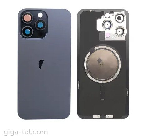 iPhone 15 Pro Max back cover with Magsafe blue