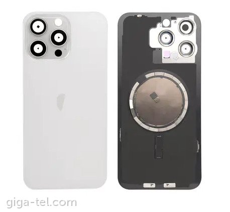 iPhone 15 Pro Max back cover with Magsafe white