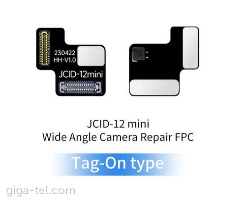 JCID iPhone 12 mini rear camera  Repair Tag on flex