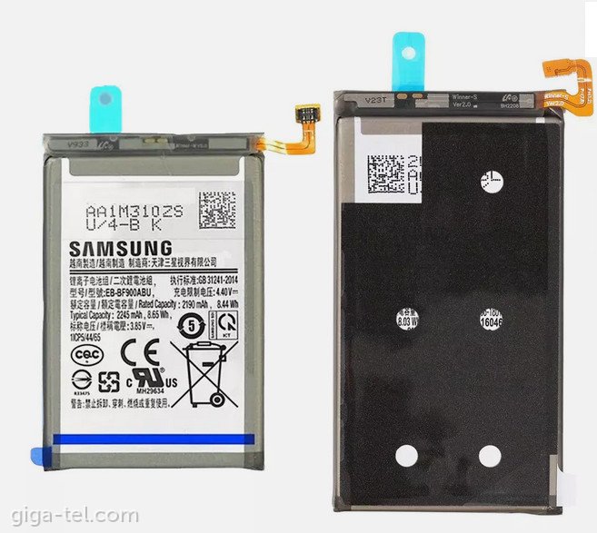 Samsung EB-BF900ABU + EB-BF901ABU batteries