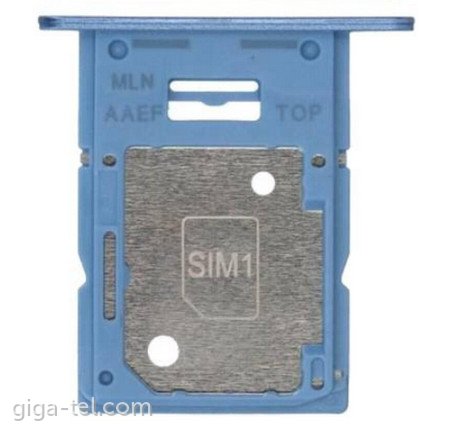 Samsung A156 SIM tray blue