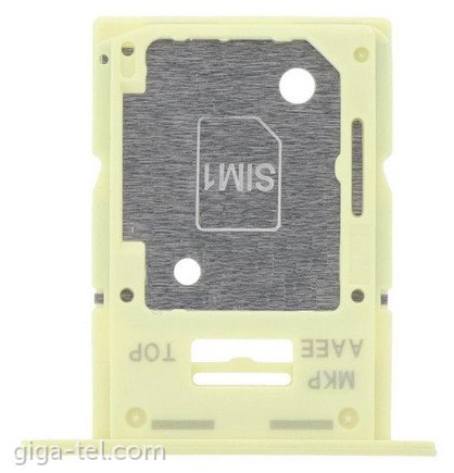 Samsung A156 SIM tray yellow