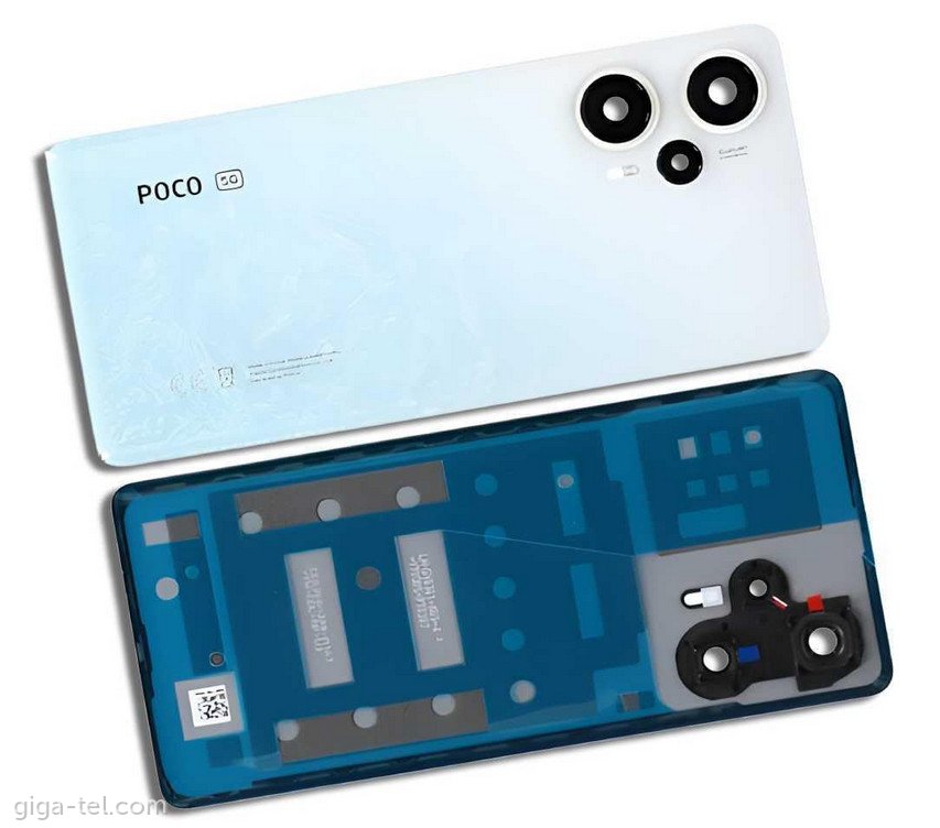 Xiaomi Poco F5 5G battery cover white