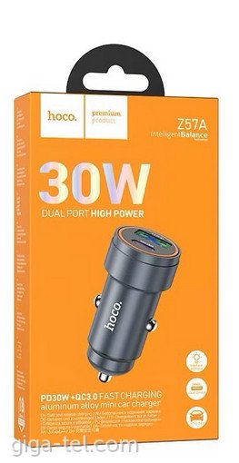 Hoco Z57 car charger black