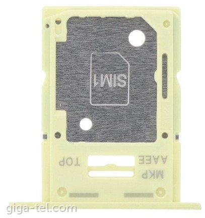 Samsung A155 SIM tray yellow