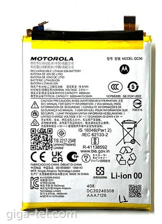 Motorola QC50 battery