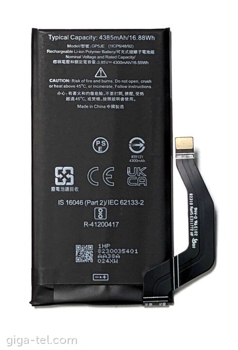 Google  GP5JE battery