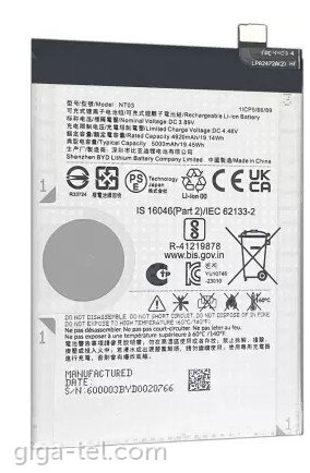 Nothing Phone 2A / NT03 battery