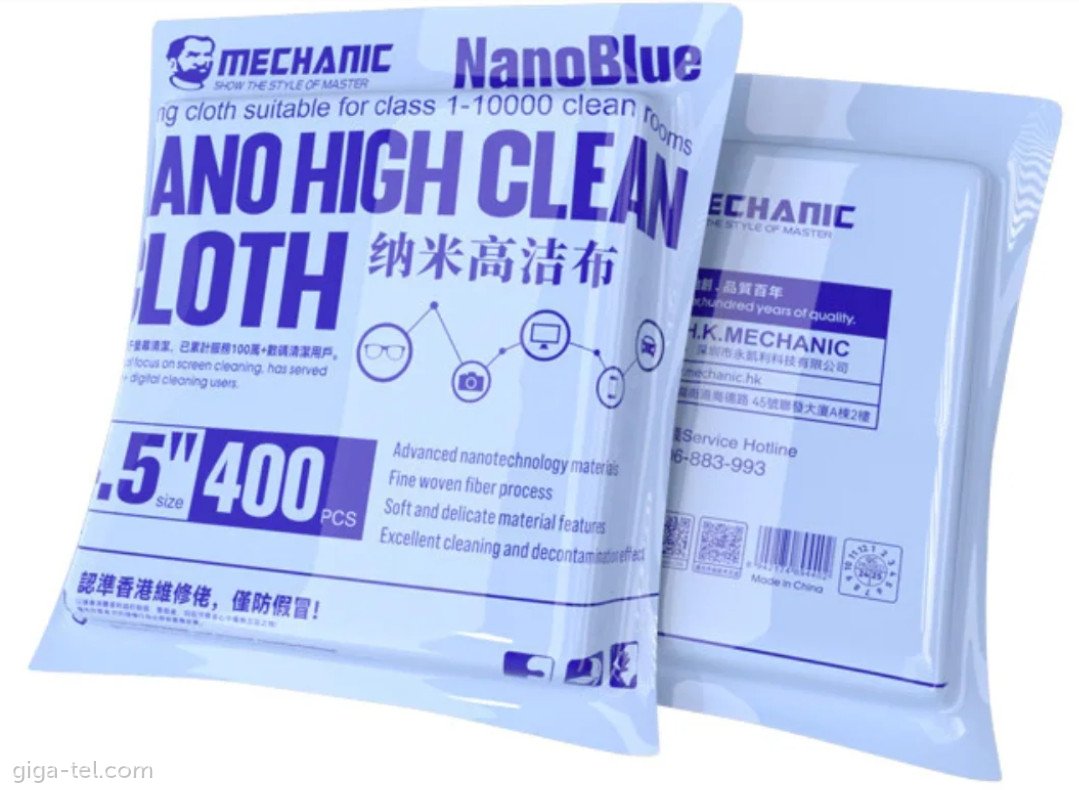 Mechanic Nano cleaning wipers 400pcs