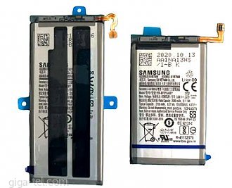 2155mAh + 2345mAh - SAMSUNG GALAXY SM-F916B Z FOLD2 5G