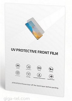 Hydro gel UV cutting film - 0,18 silicone 180x120mm