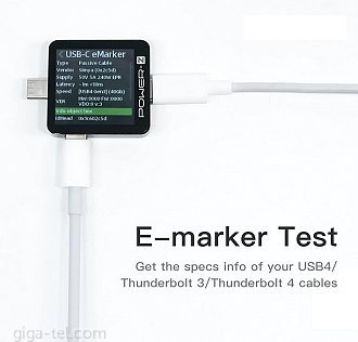 Power-Z KM003C Portable USB-charging Tester