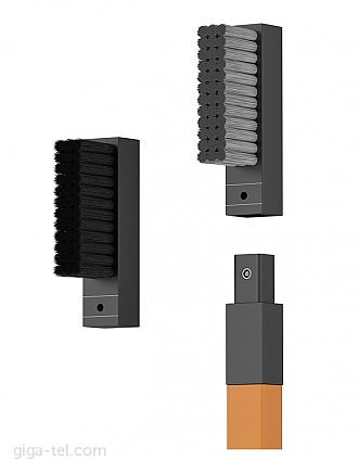 WYLIE steel brush 2in1