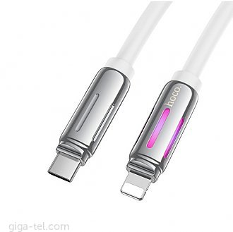 Hoco U136 data cable white USB-C do Lightning