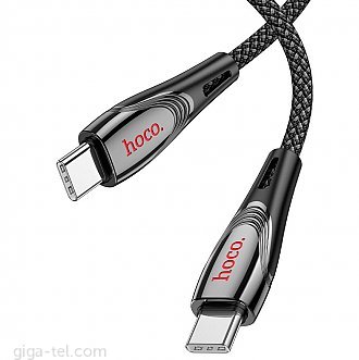 Hoco U133 data cable black USB-C / USB-C 60W