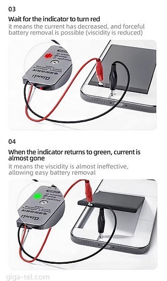 Qianli IP66 battery adhesive removing cable